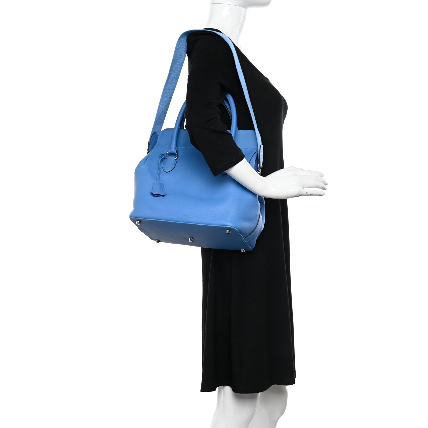 Hermes Swift Toolbox 26 Bleu Paradis 2 of 11