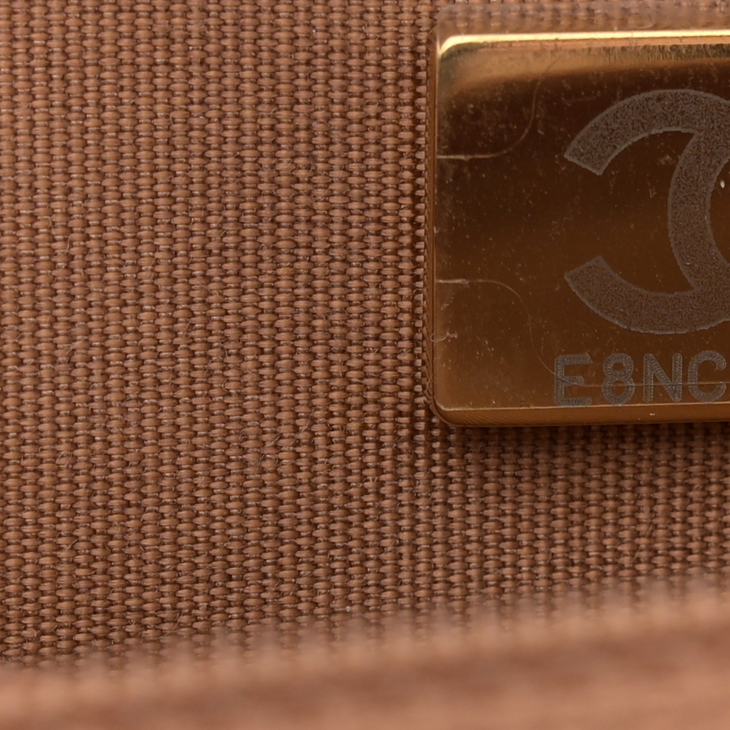 Lambskin Quilted Chanel 19 Wallet On Chain WOC Brown