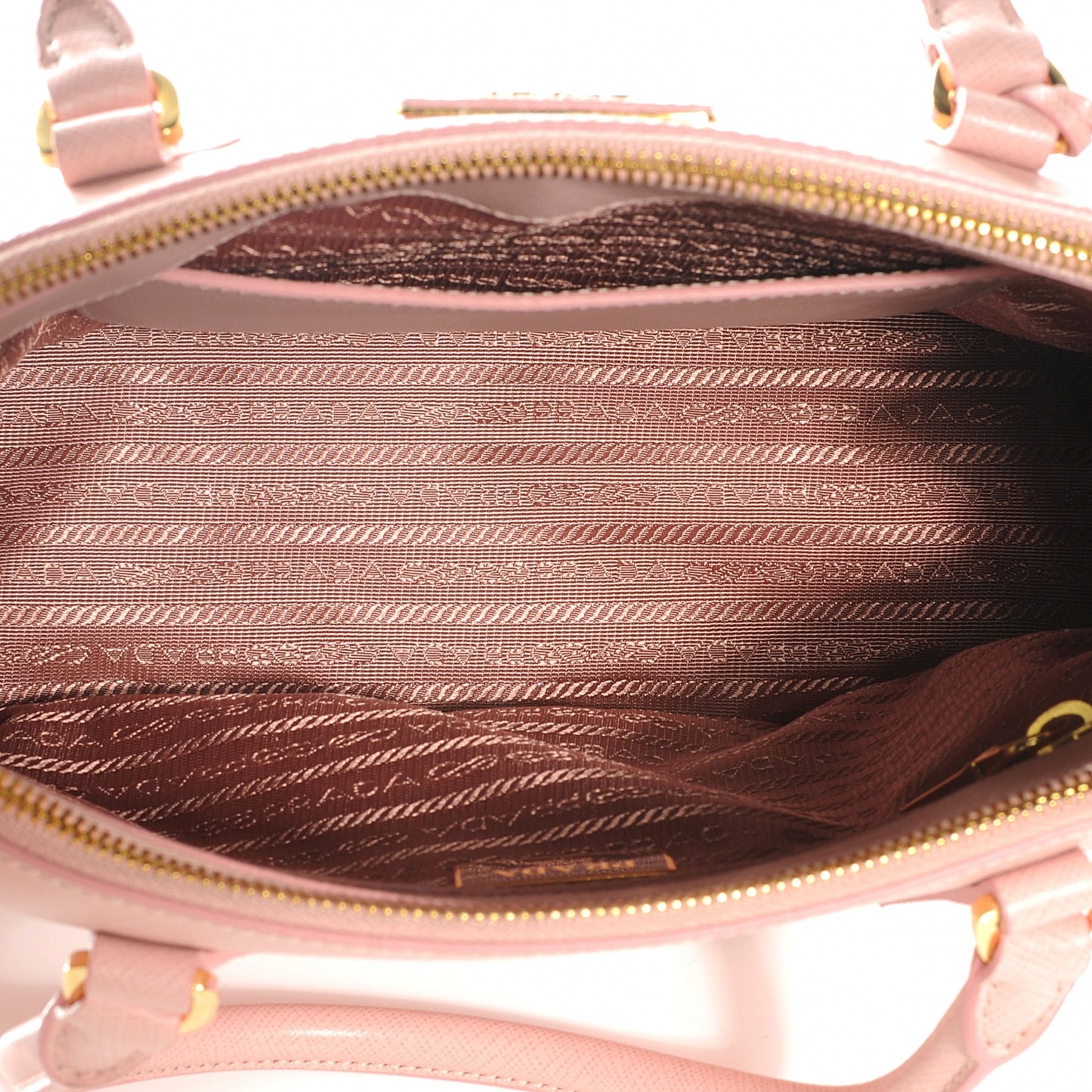 Saffiano Lux Leather Small Tote BN1801 Orchidea