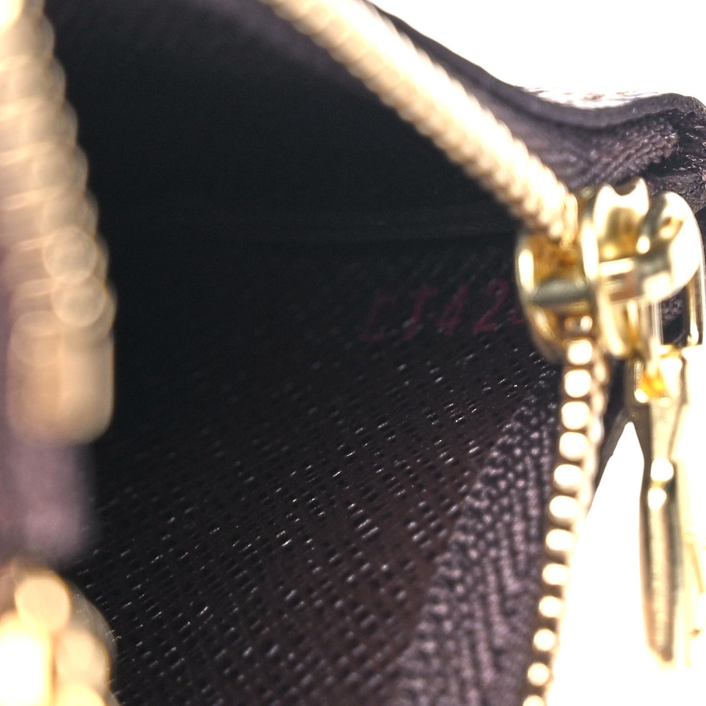 Damier Ebene Key Pouch
