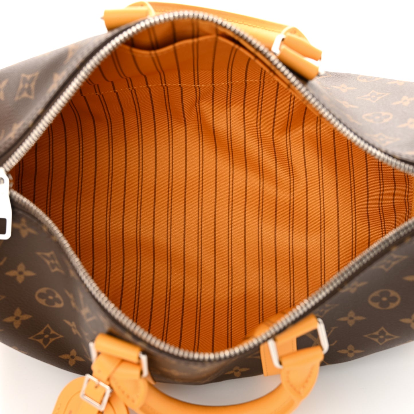 Monogram Macassar Keepall Bandouliere 35 Jaune Mat