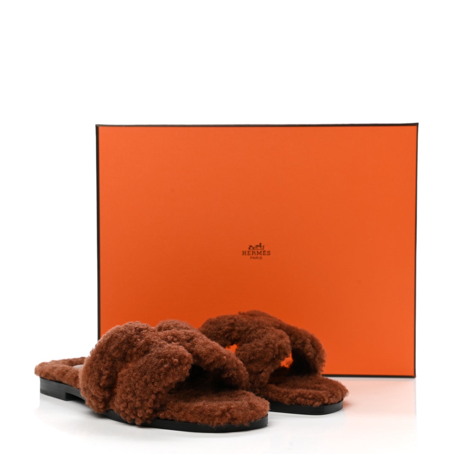 Woolskin Oran Sandals 36 Cognac