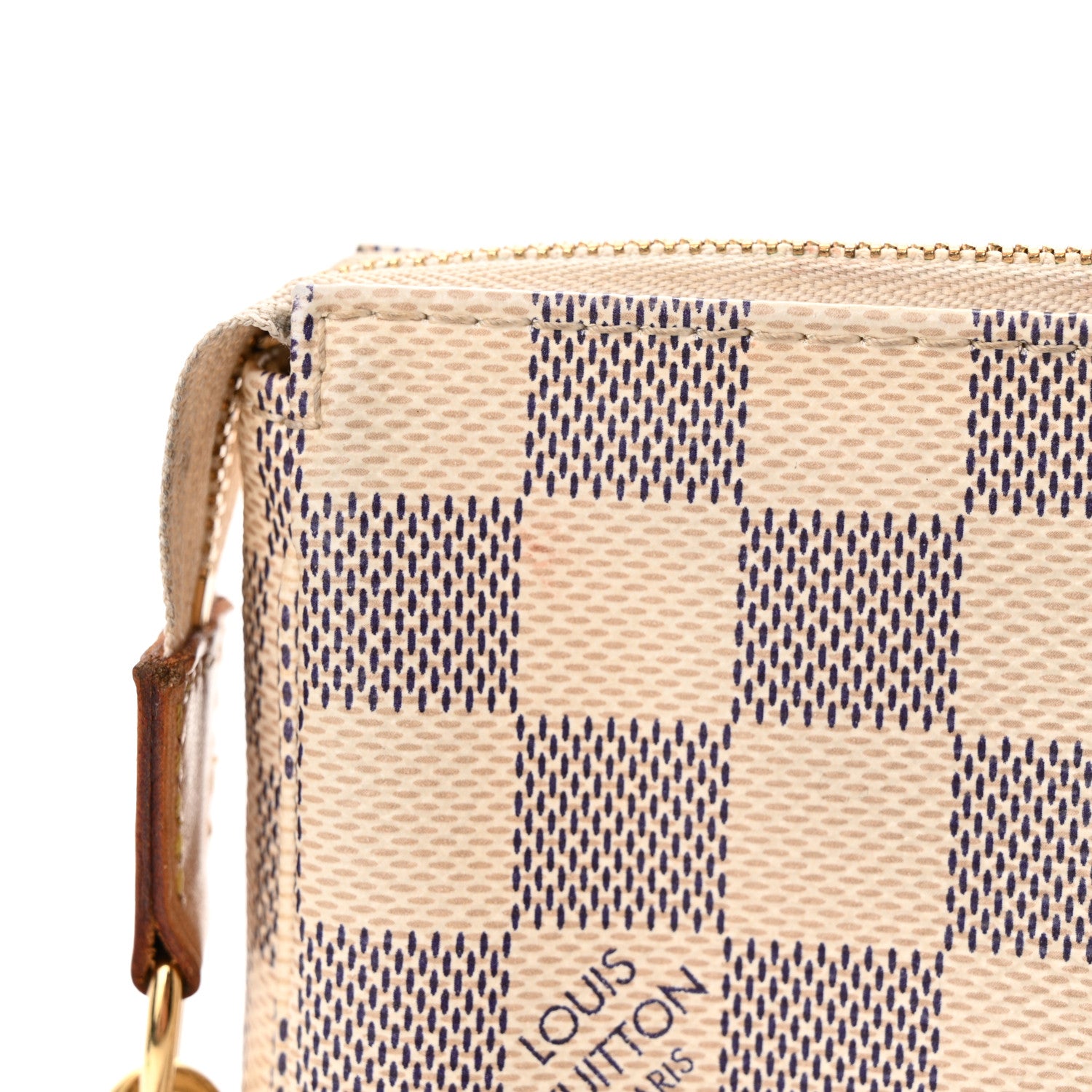 Louis Vuitton Damier Azur Pochette Accessories NM 16 of 17