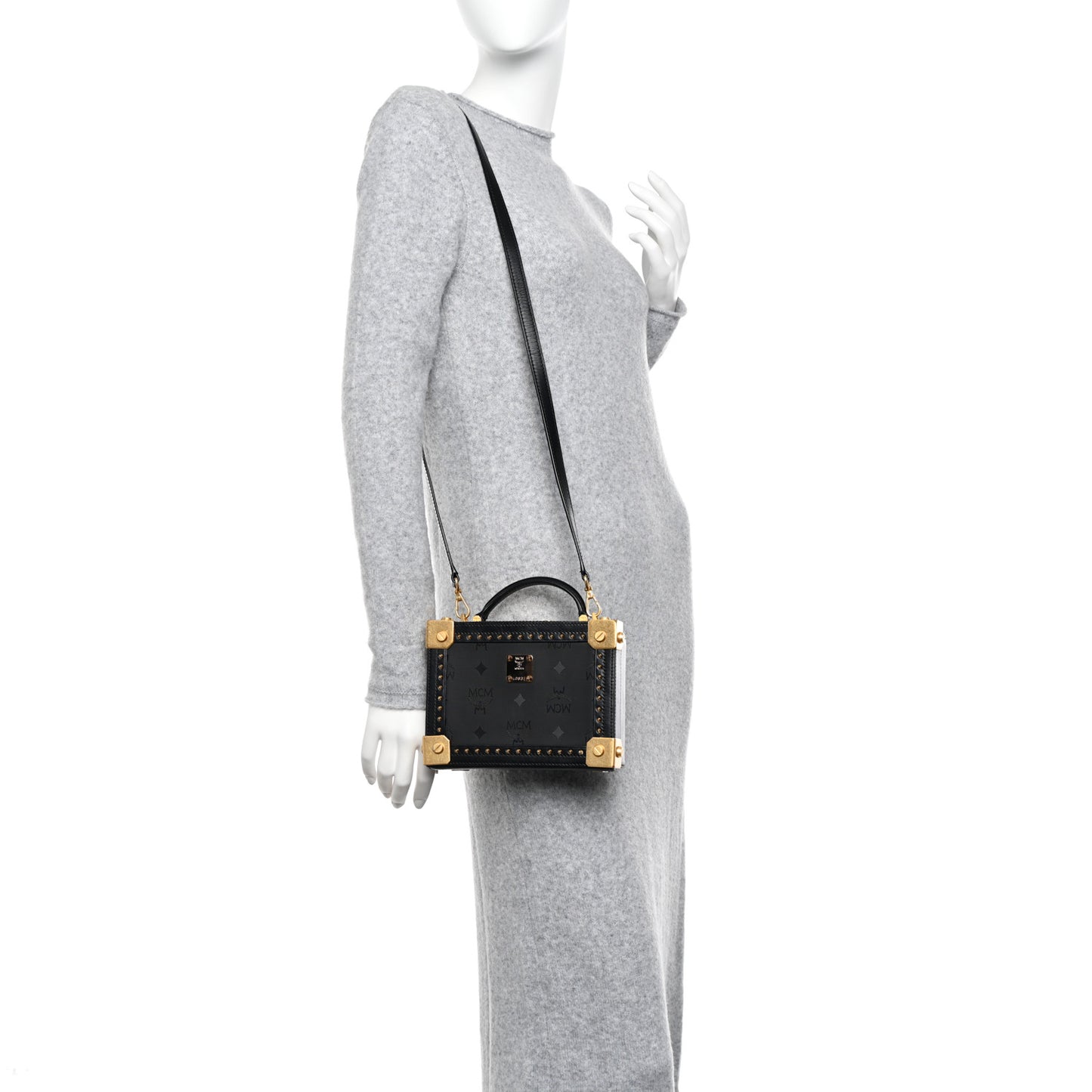 Odeon Calfskin Small Berlin Crossbody Black