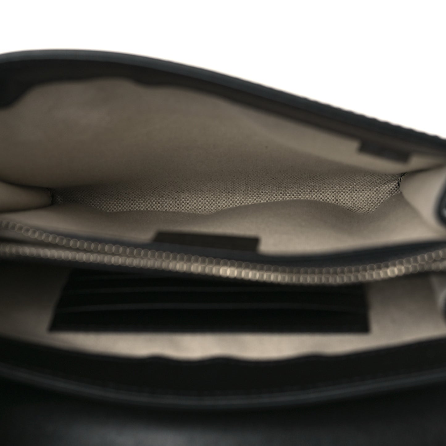 Calfskin GG Tennis Embossed Messenger Bag Black