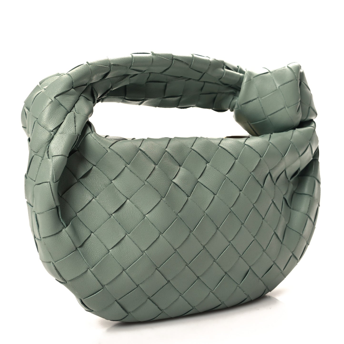 Nappa Intrecciato Mini Jodie New Sauge