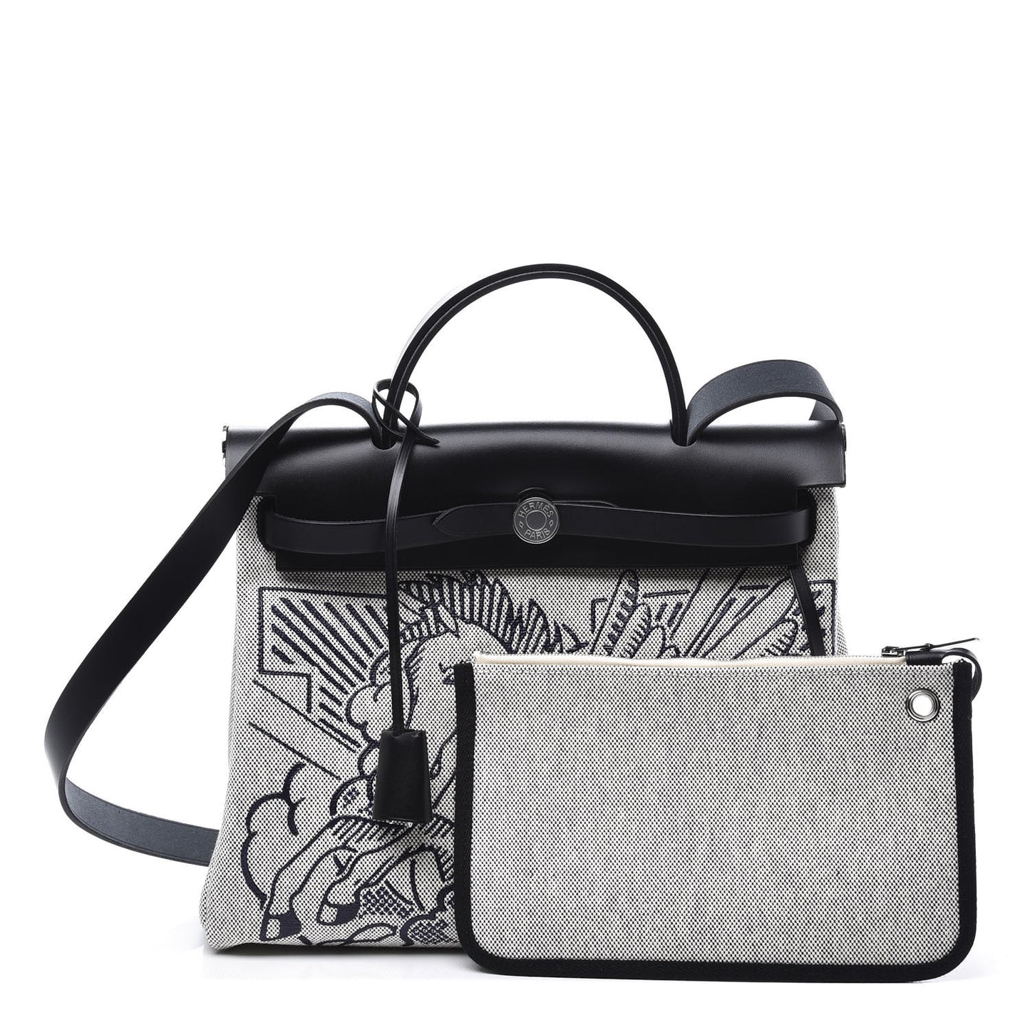 Vache Hunter Toile Pegase Pop Herbag Zip Retourne 31 PM Bleu Indigo