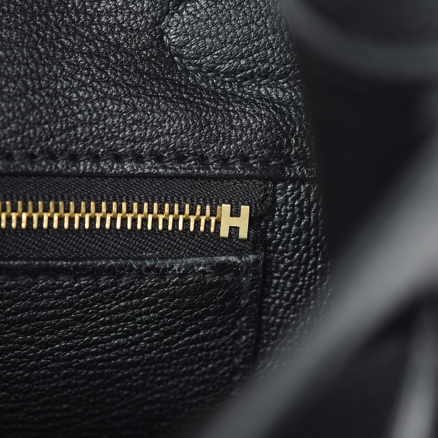 Togo Matte Alligator Birkin Touch 30 Black