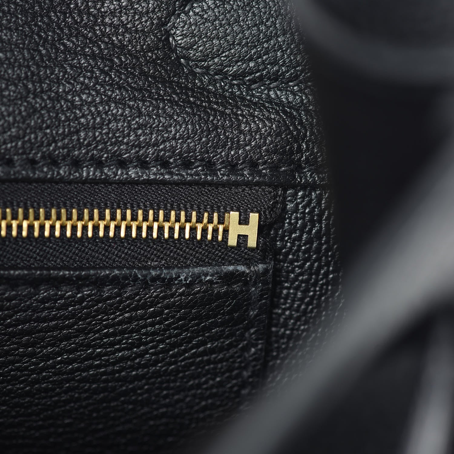 Hermes Togo Matte Alligator Birkin Touch 30 Black 18 of 37