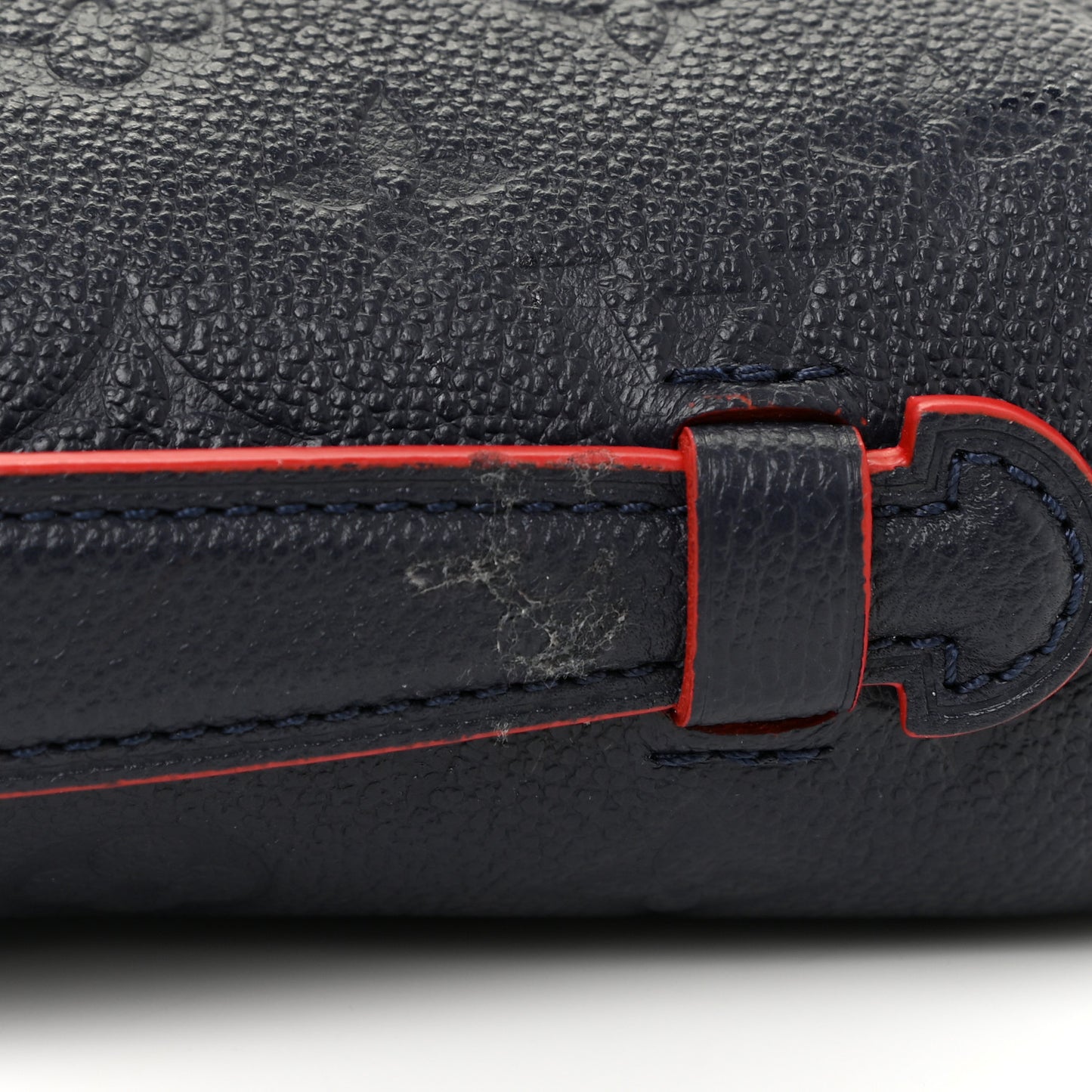 Empreinte Pochette Metis Marine Rouge