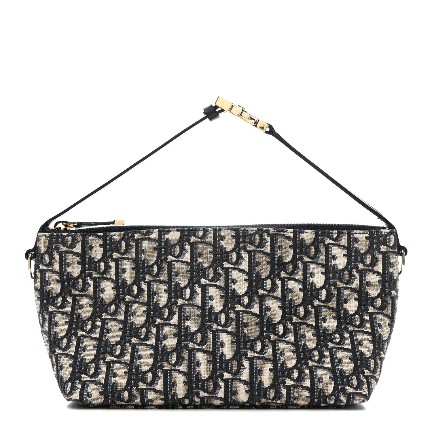 Christian Dior Oblique Medium Diortravel Nomad Pouch Blue 1843654