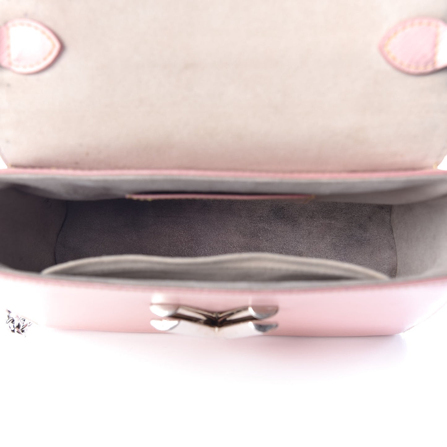 Epi Twist Shoulder Bag MM Rose Ballerine