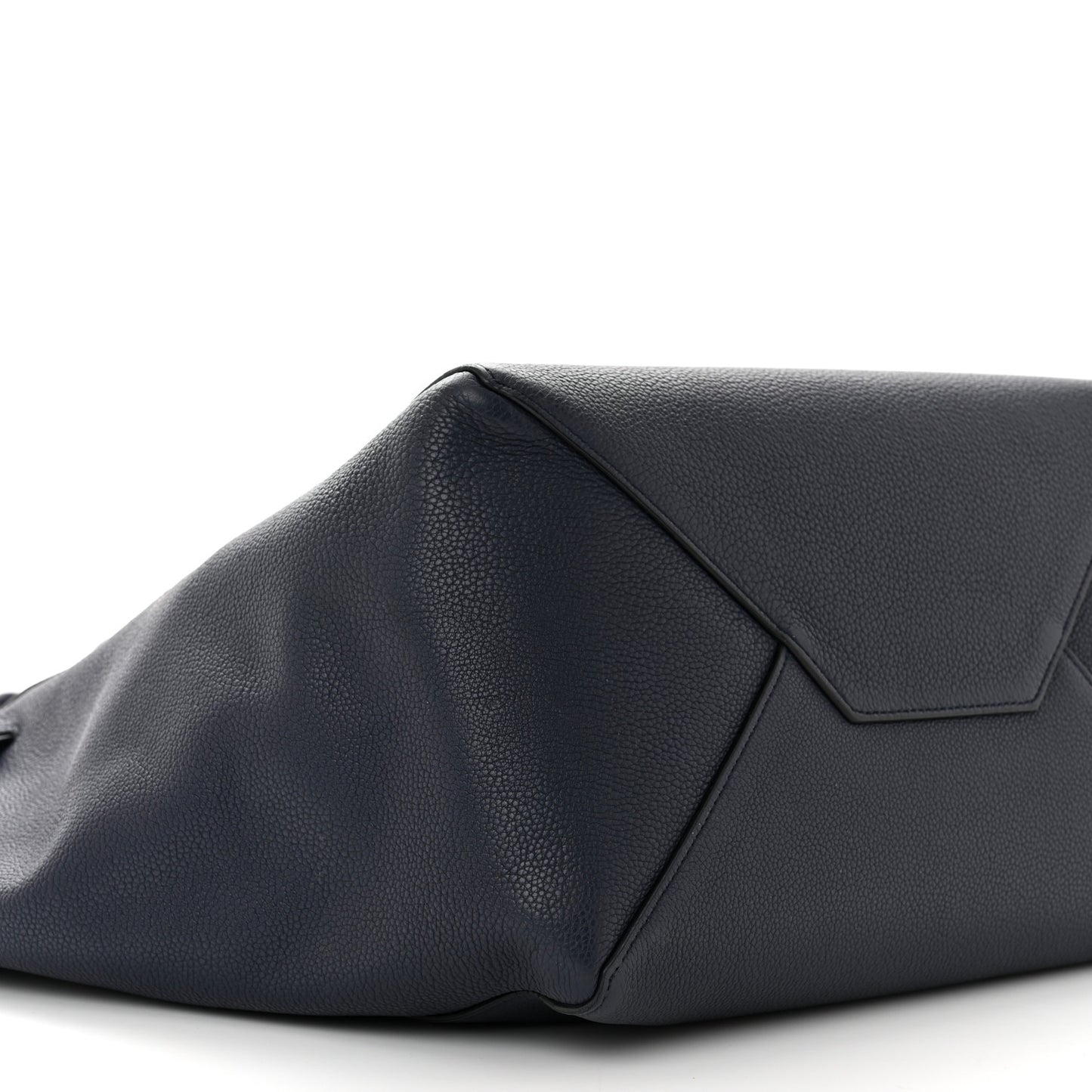 Soft Grained Calfskin Small Belt Cabas Phantom Navy