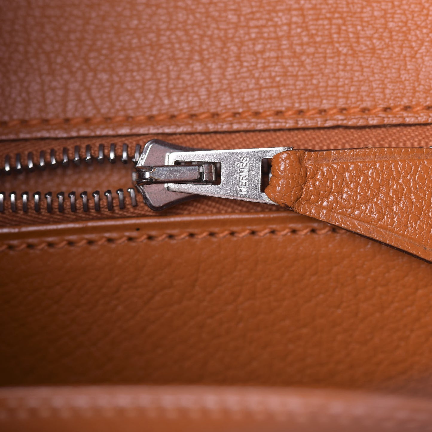 Chevre Birkin 30 Potiron