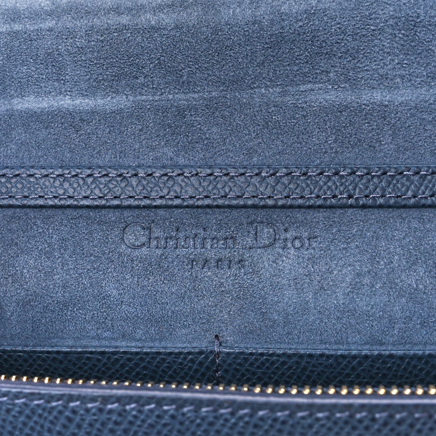 Calfskin 30 Montaigne 2 in 1 Pouch Dark Blue