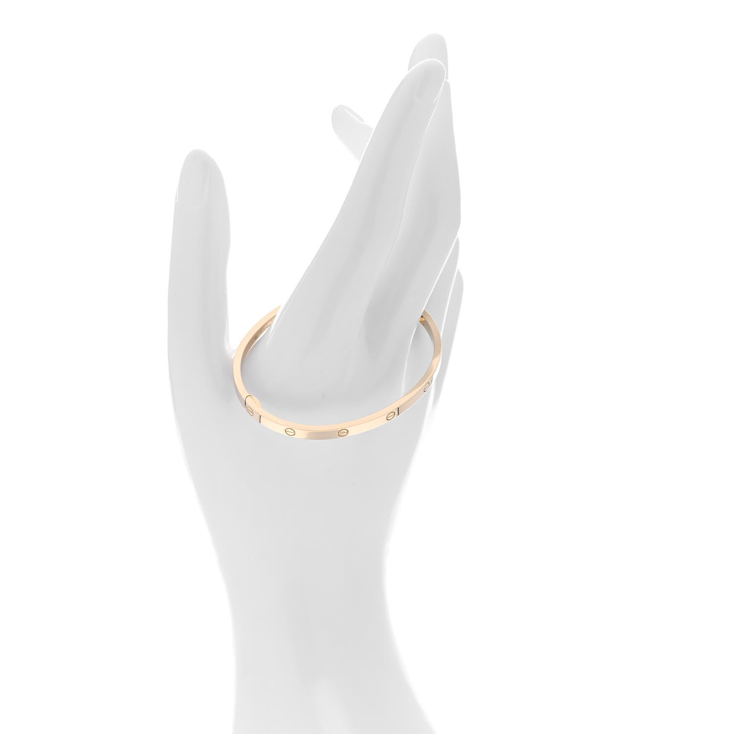 Cartier 18K Yellow Gold Small LOVE Bracelet 16 2 of 9