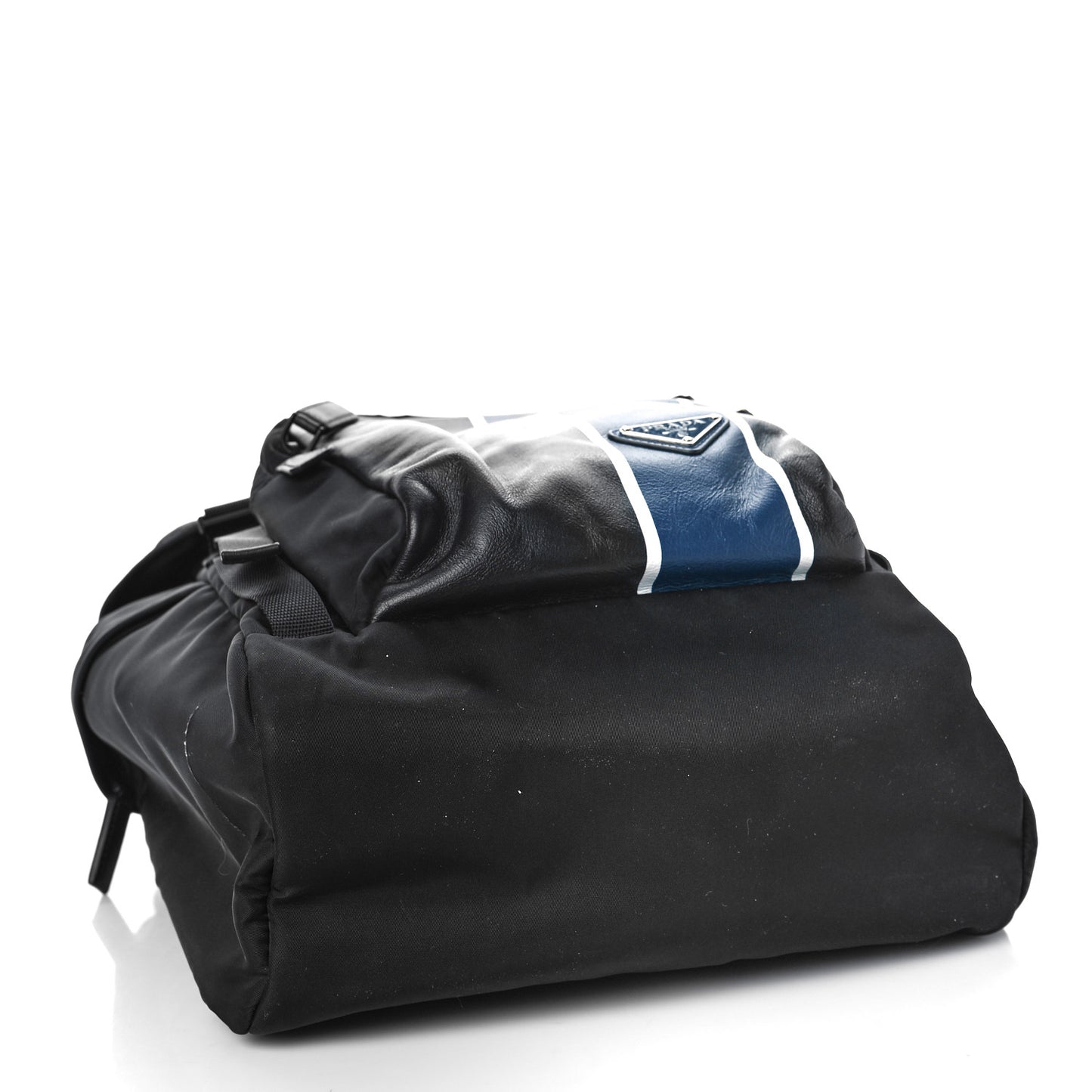Tessuto Nylon Saffiano Travel Backpack Black