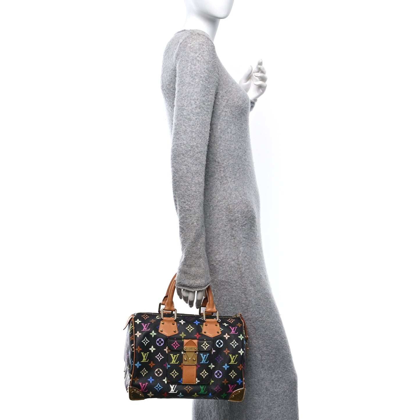 Monogram Multicolor Speedy 30 Black