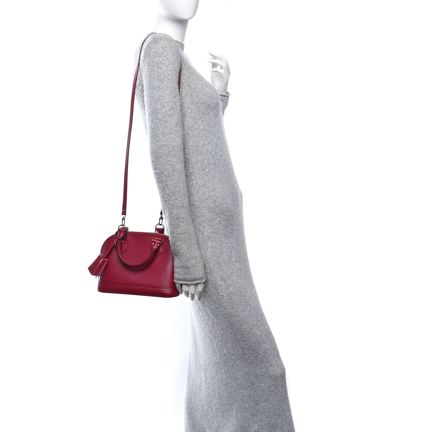 Louis Vuitton Epi Alma BB Fuchsia 2 of 9