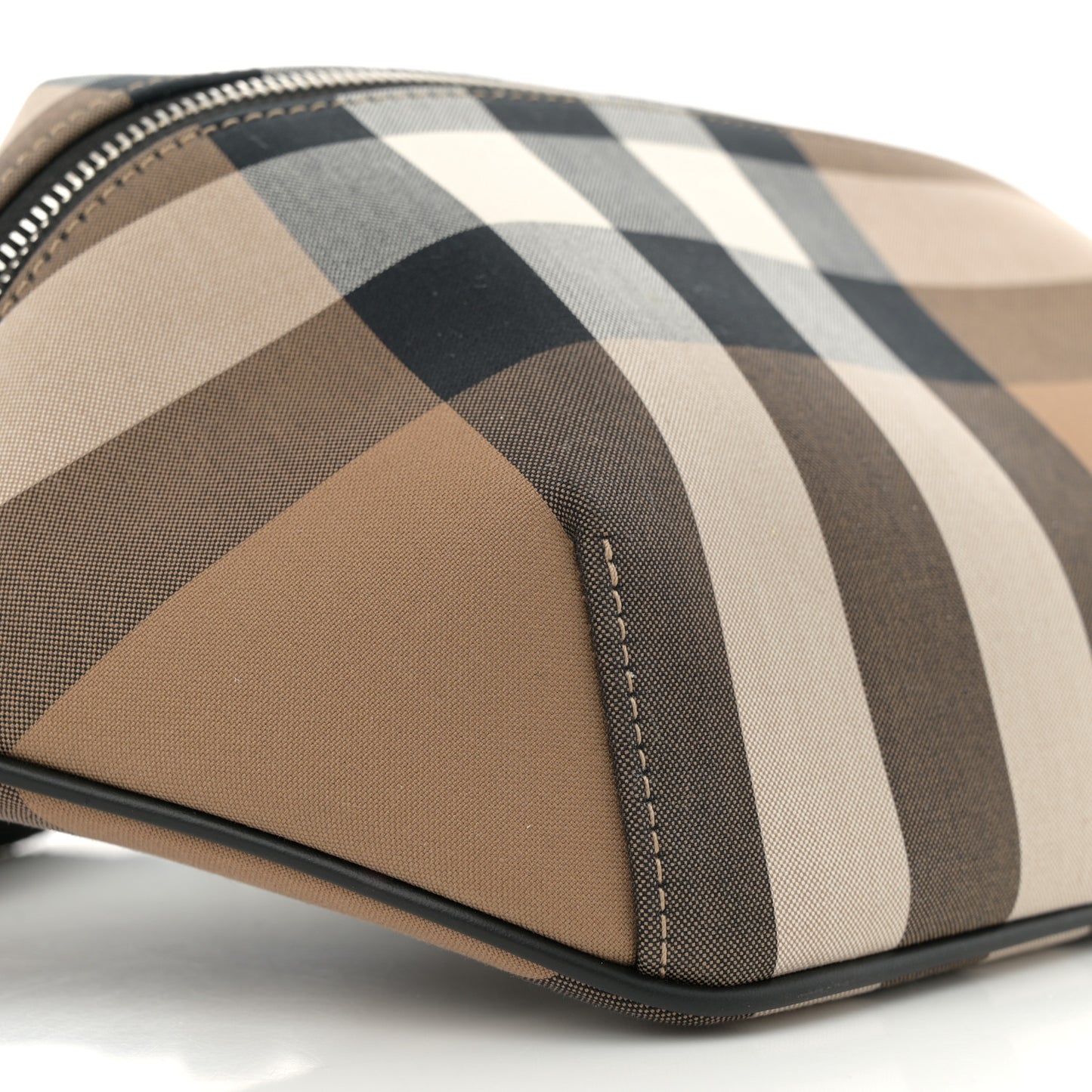 House Check Sonny Bum Bag Taupe Brown