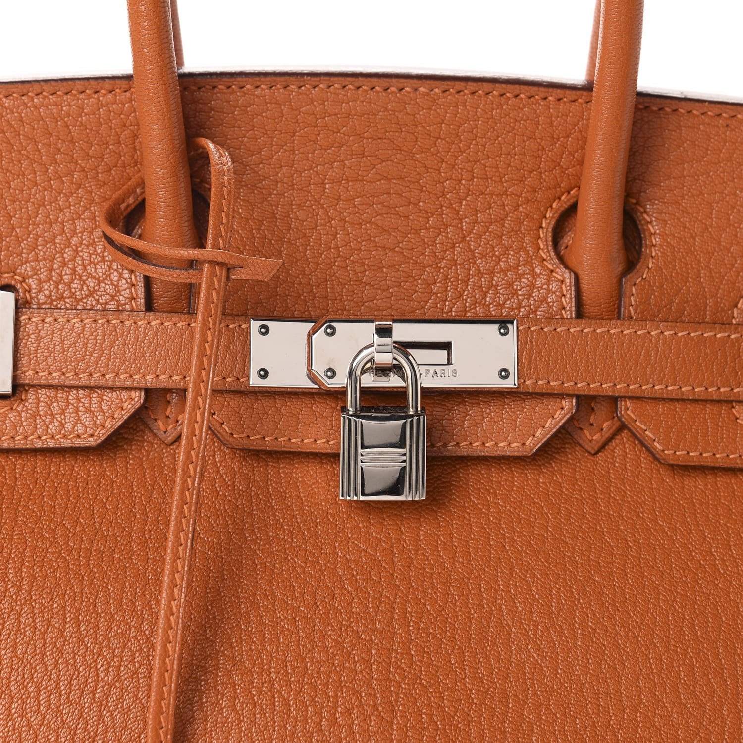 Hermes Chevre Mysore Birkin 30 Potiron 15 of 16