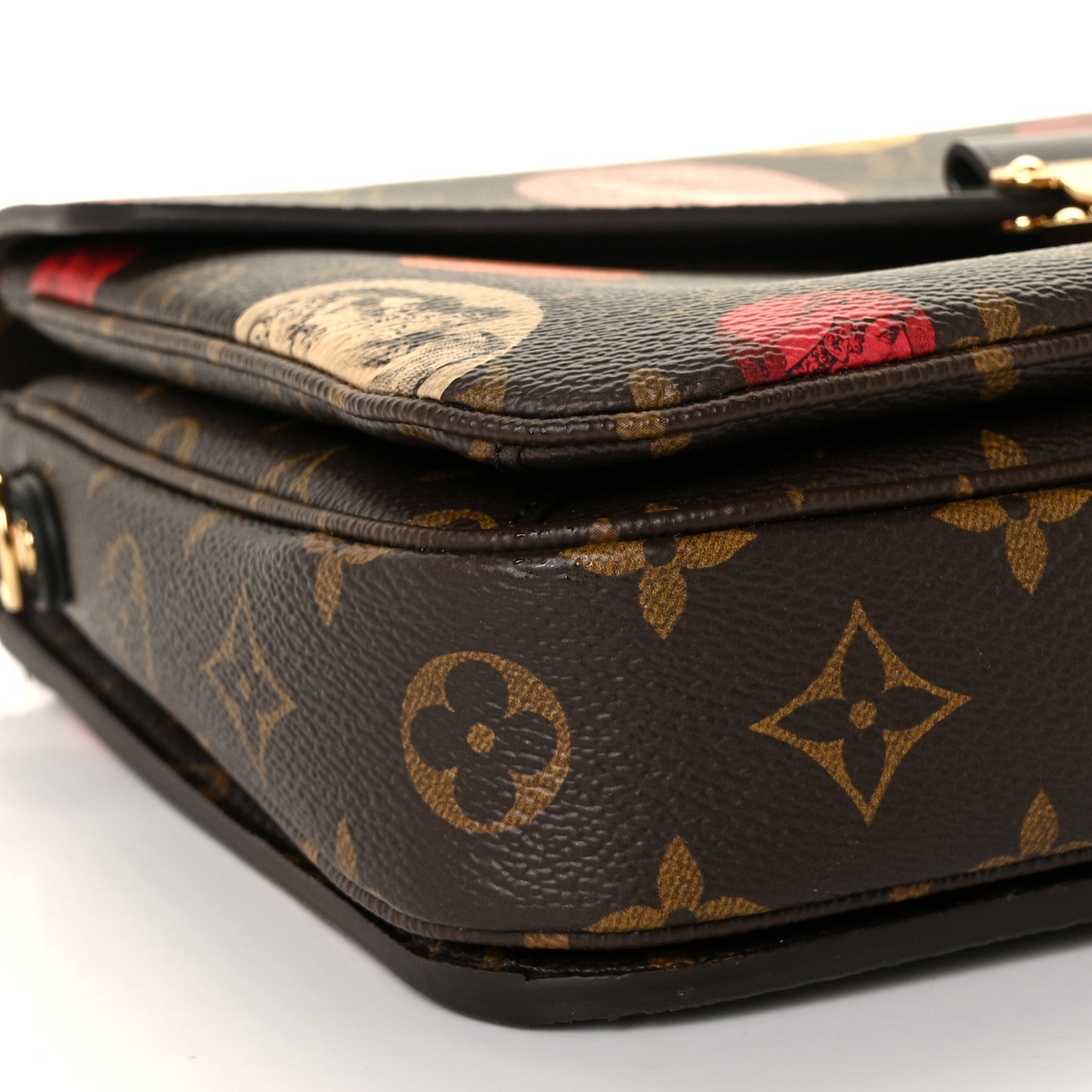 X FORNASETTI Monogram Cameo Pochette Metis