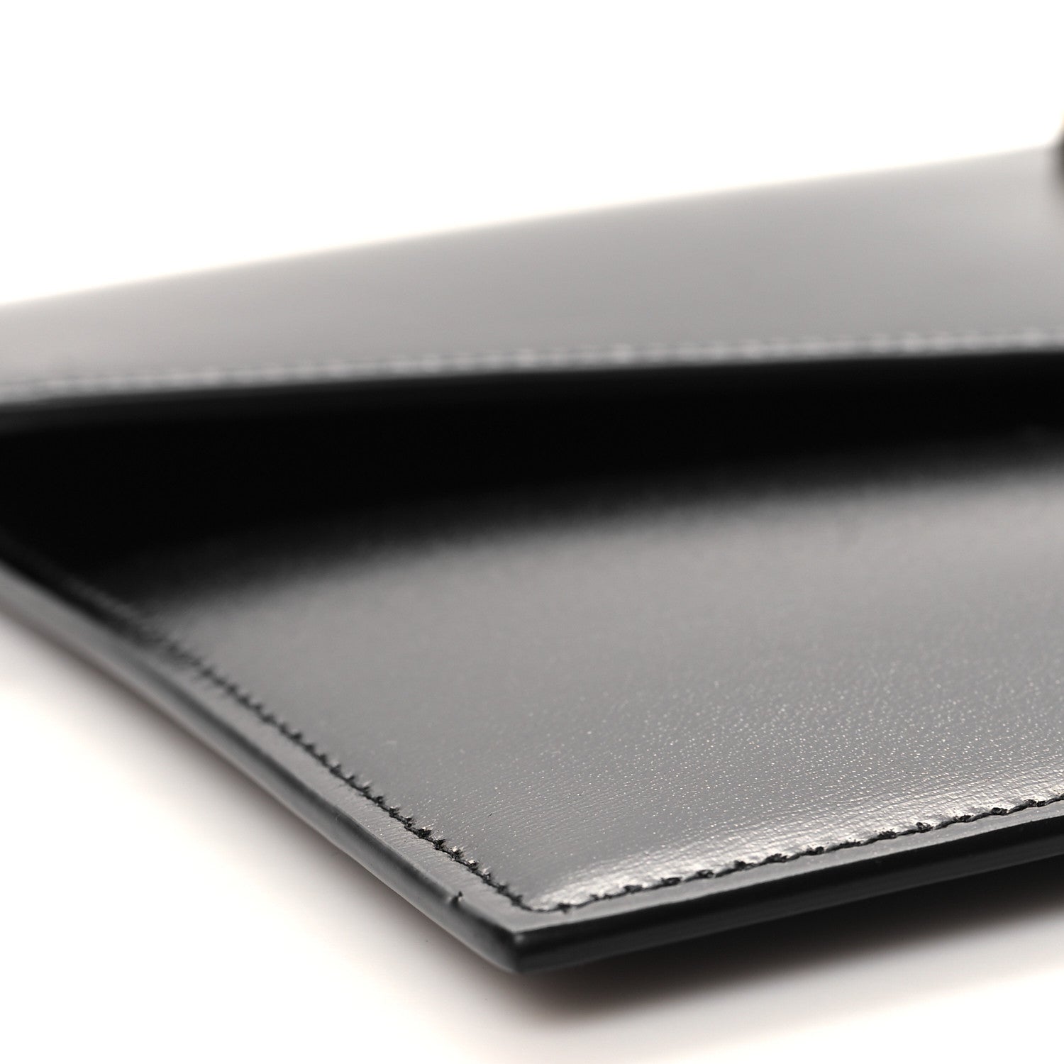 Saint Laurent Grain De Poudre Uptown Pouch Black 9 of 12