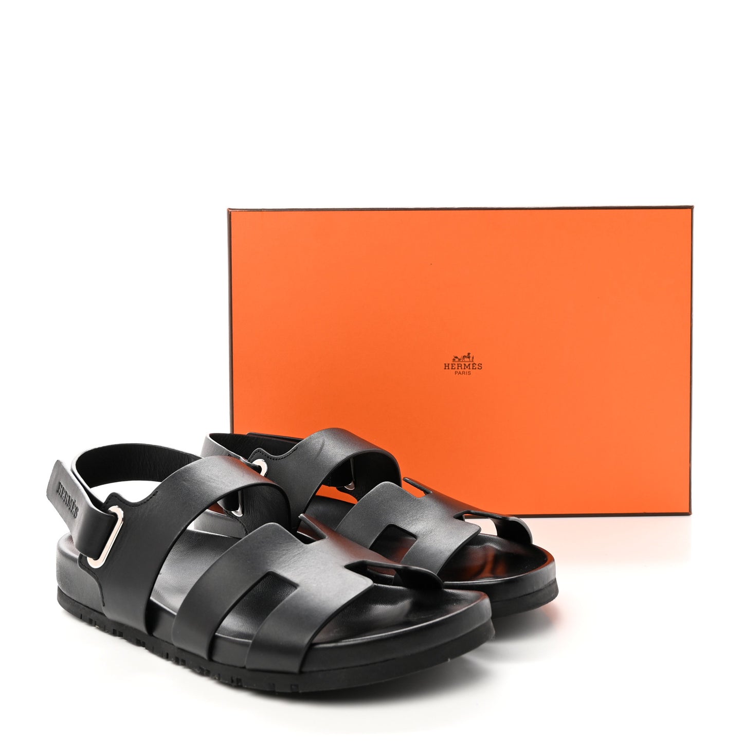 Calfskin Womens Takara Sandals 38 Black