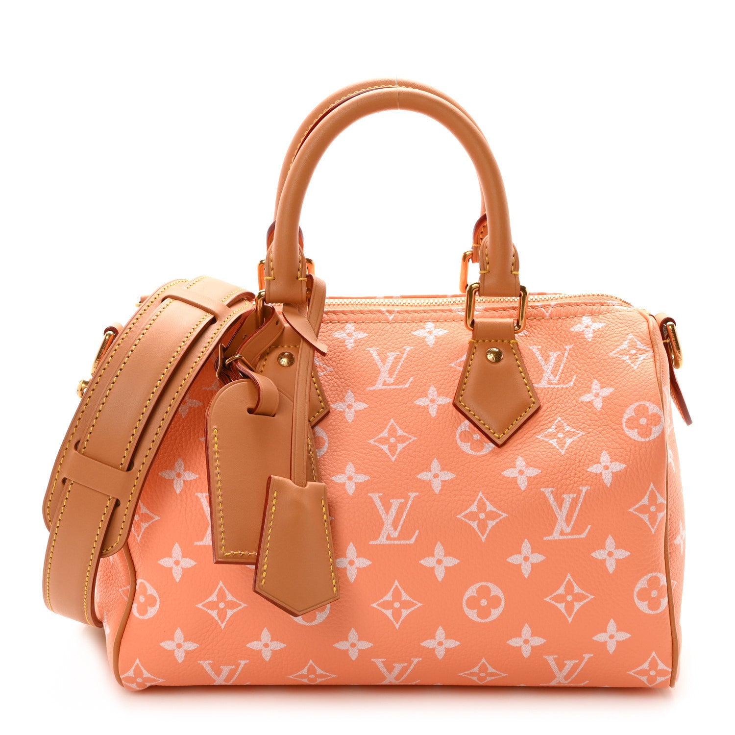 Louis Vuitton Calfskin Monogram Speedy P9 Bandouliere 25 Summer