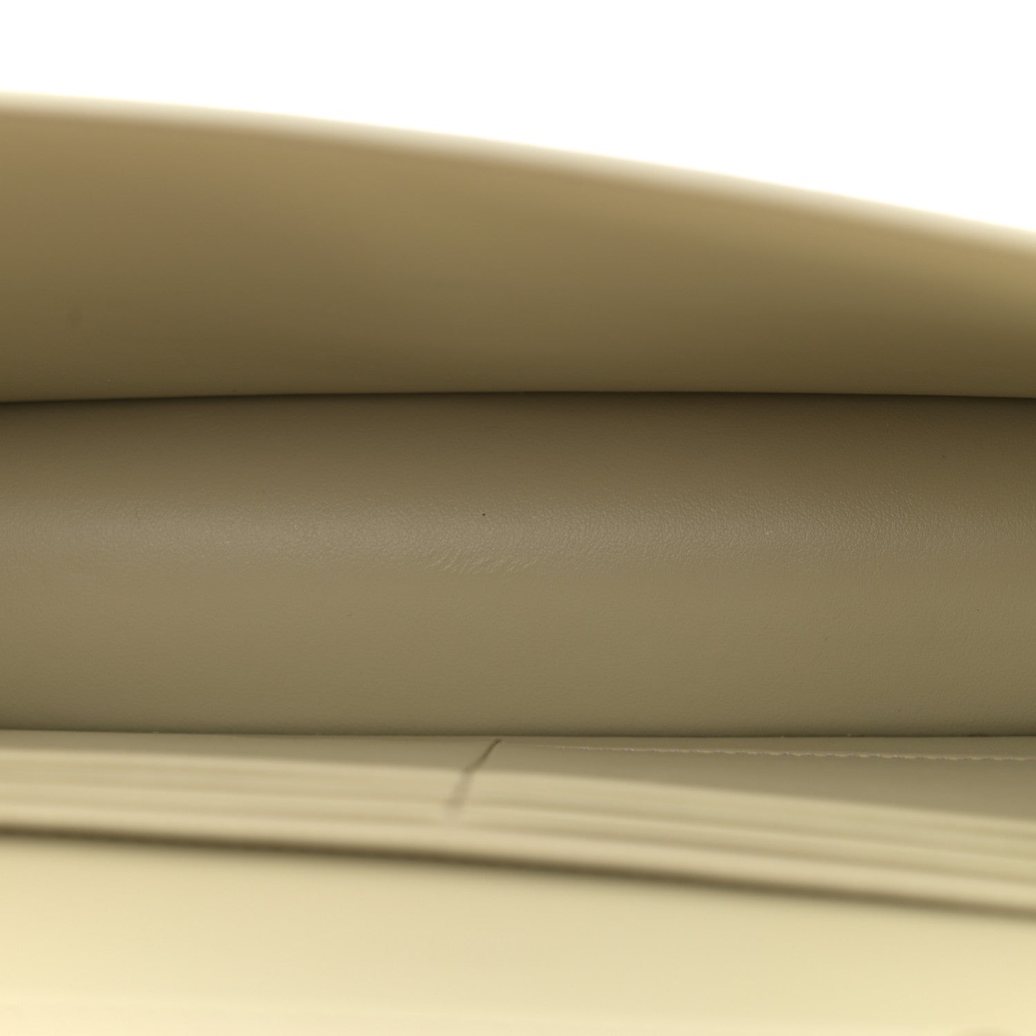Celine Shiny Calfskin Triomphe Margo Wallet on Chain Almond Green 5 of 12