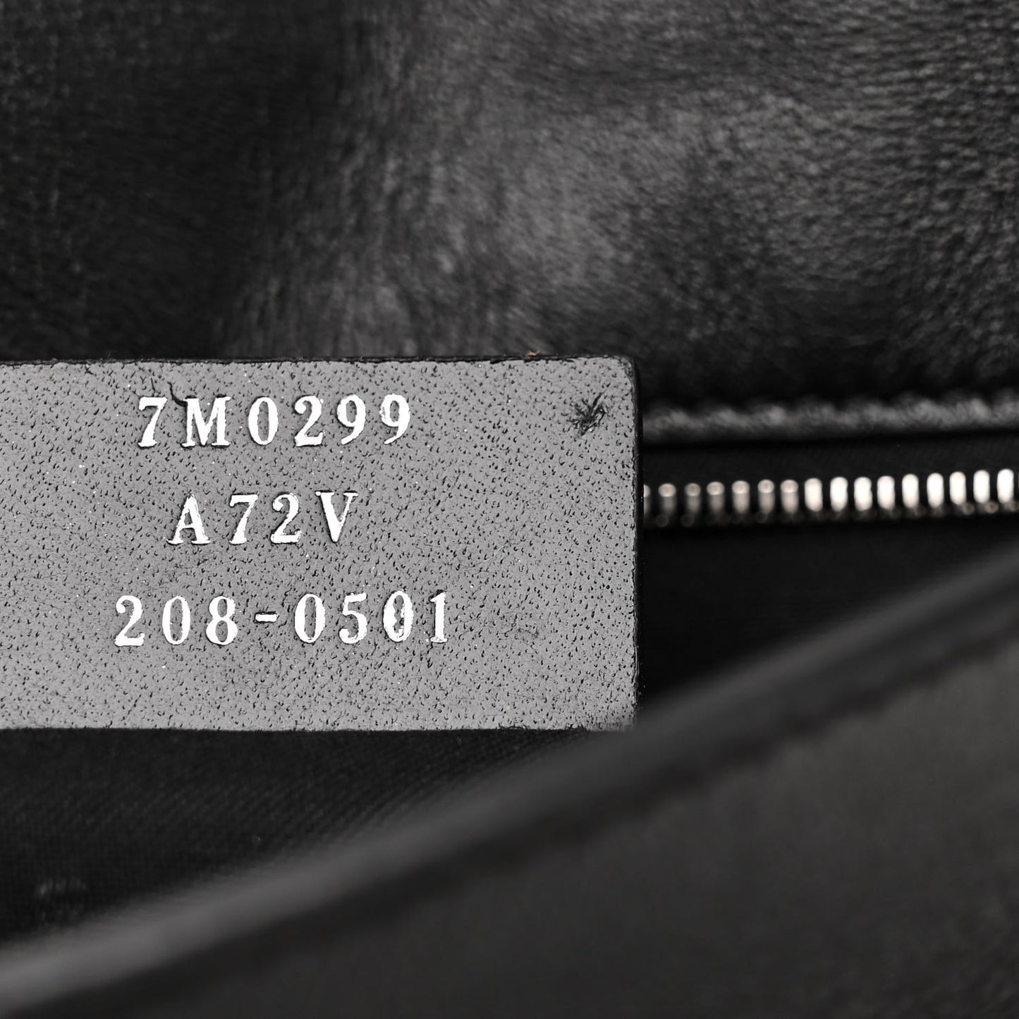 Nappa FF 1974 Embossed Mini Expandable Flap Bag Black