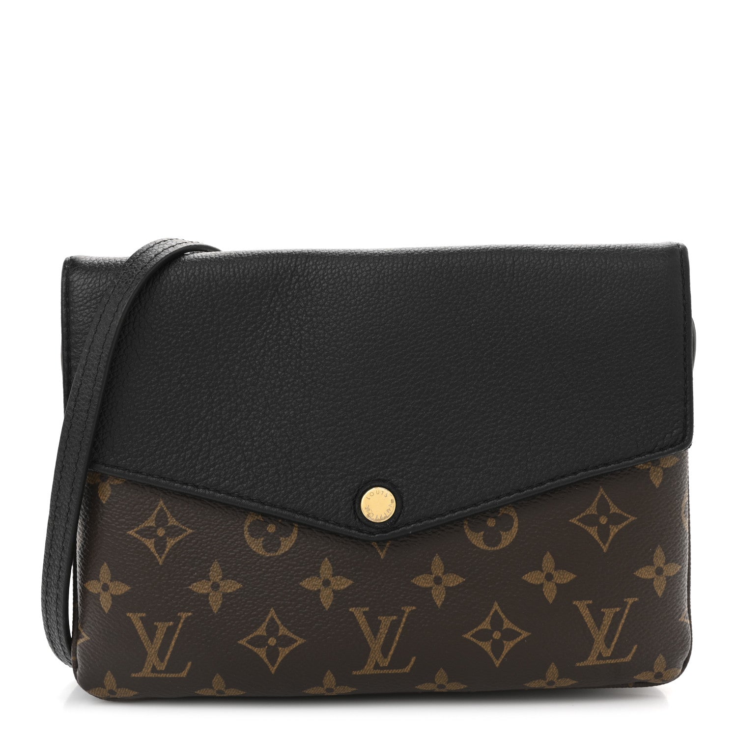 Louis Vuitton Monogram Twice Pochette Black 1848272 – FASHIONPHILE
