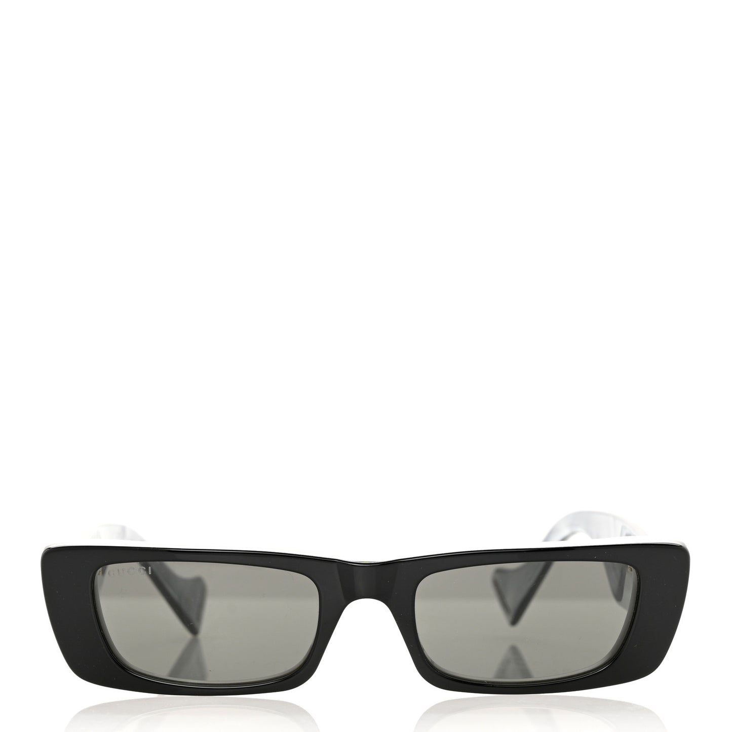 Acetate Rectangular Sunglasses GG0516S Black