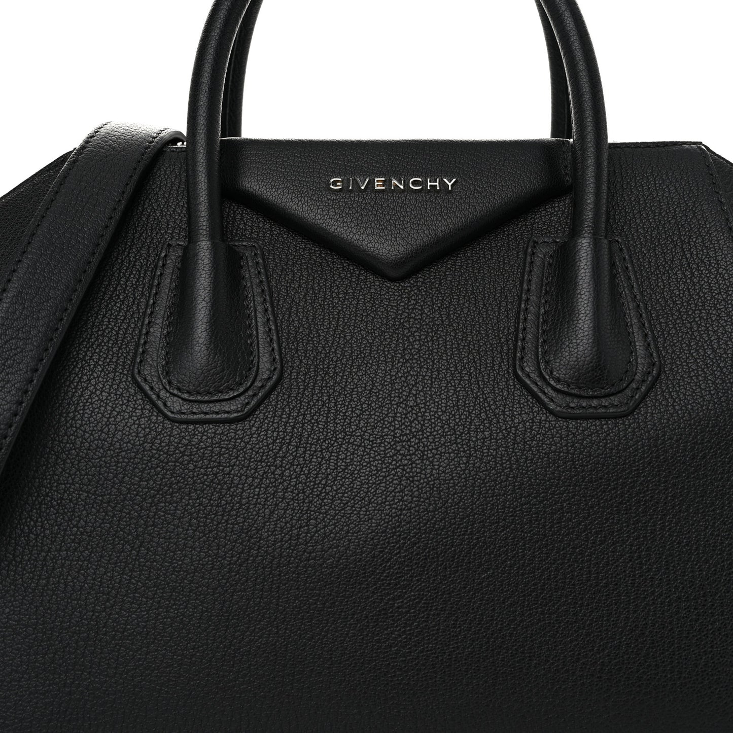 Sugar Goatskin Small Antigona Black