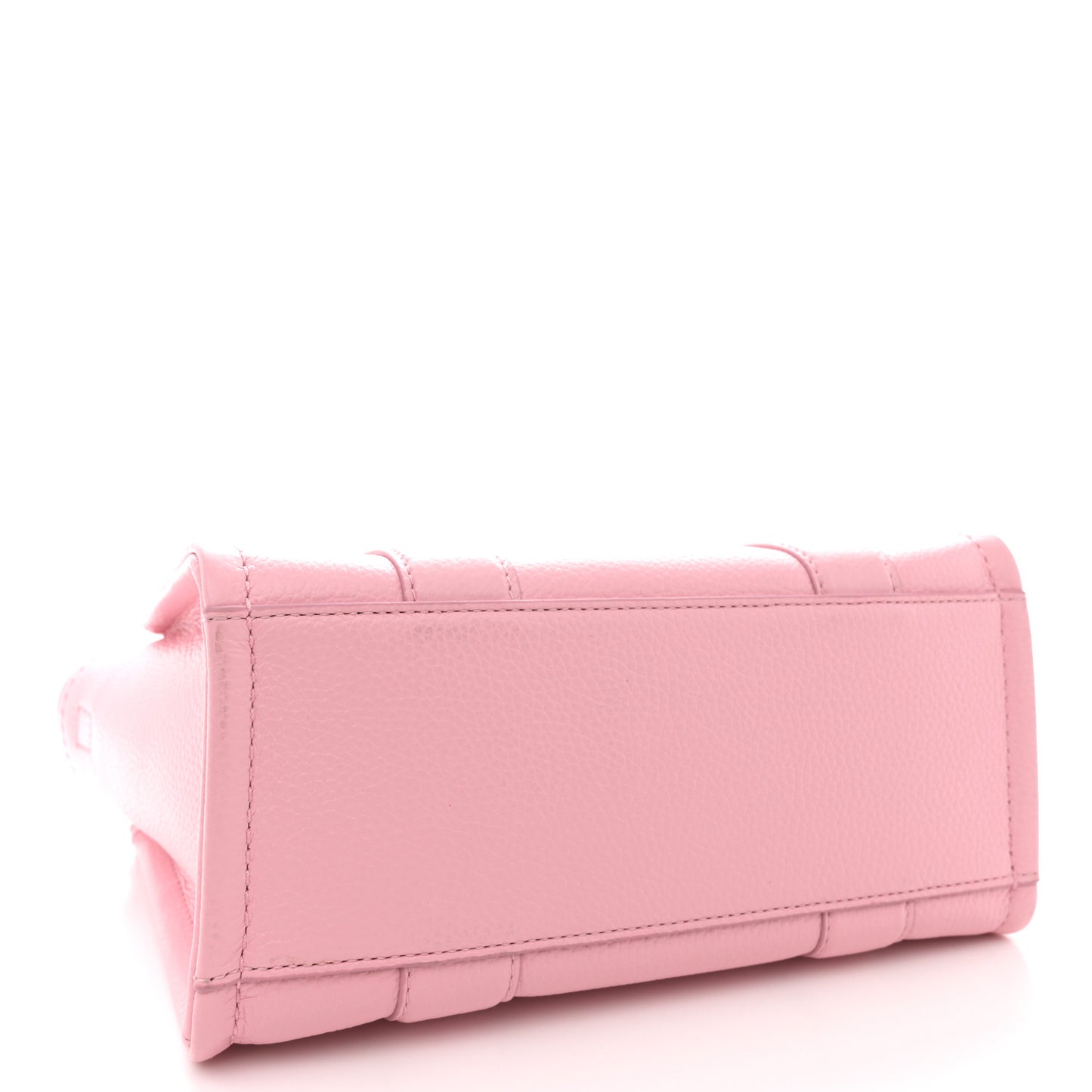 Grained Calfskin Small The Tote Bag Ribbon Pink