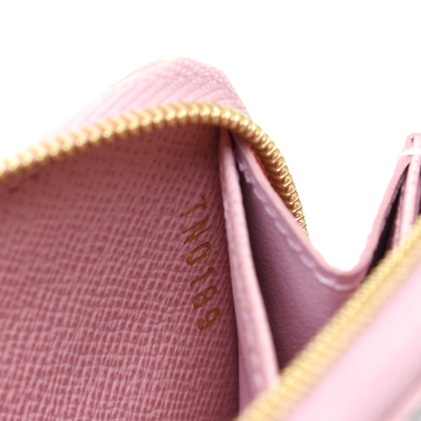 Damier Azur Zippy Coin Purse Rose Ballerine