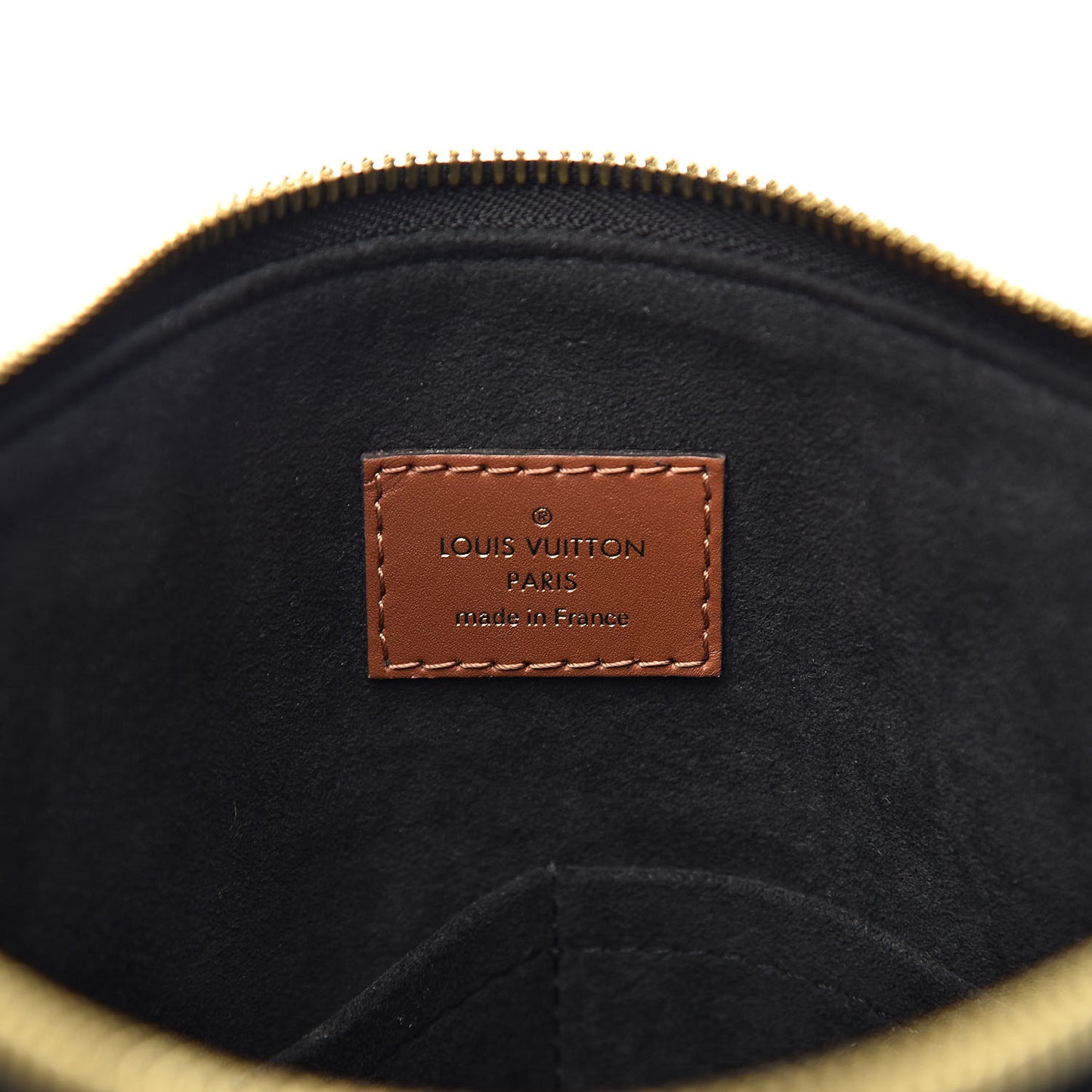 Monogram V Tote MM Black
