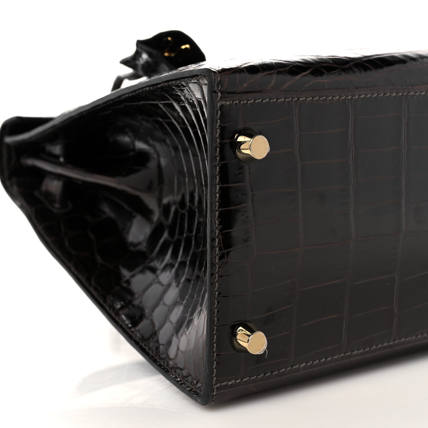 Shiny Niloticus Crocodile Kelly Sellier 28 Macassar