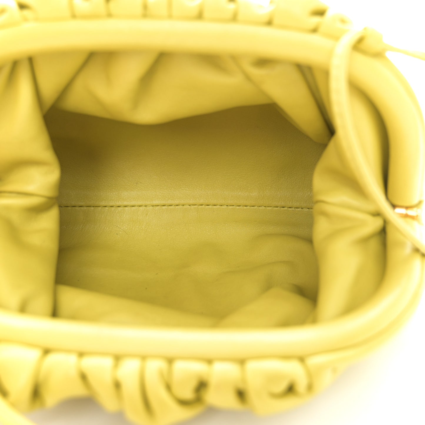 Butter Calfskin The Mini Pouch Kiwi