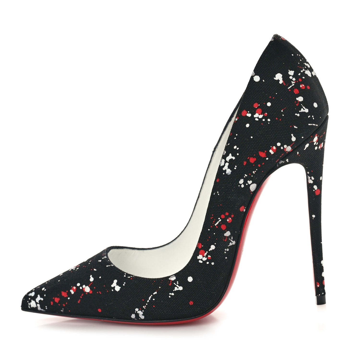 Toile So Kate 120 Splash Pumps 36 Black Red White