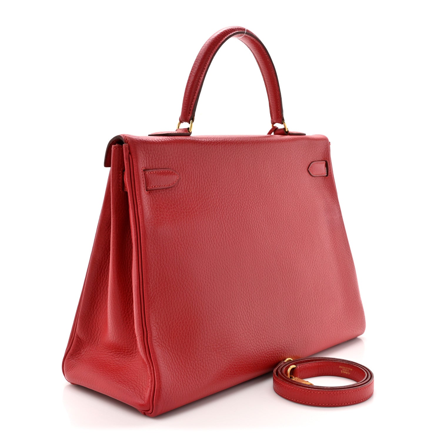 Hermes Ardennes Kelly Retourne 35 Rouge Vif 3 of 22