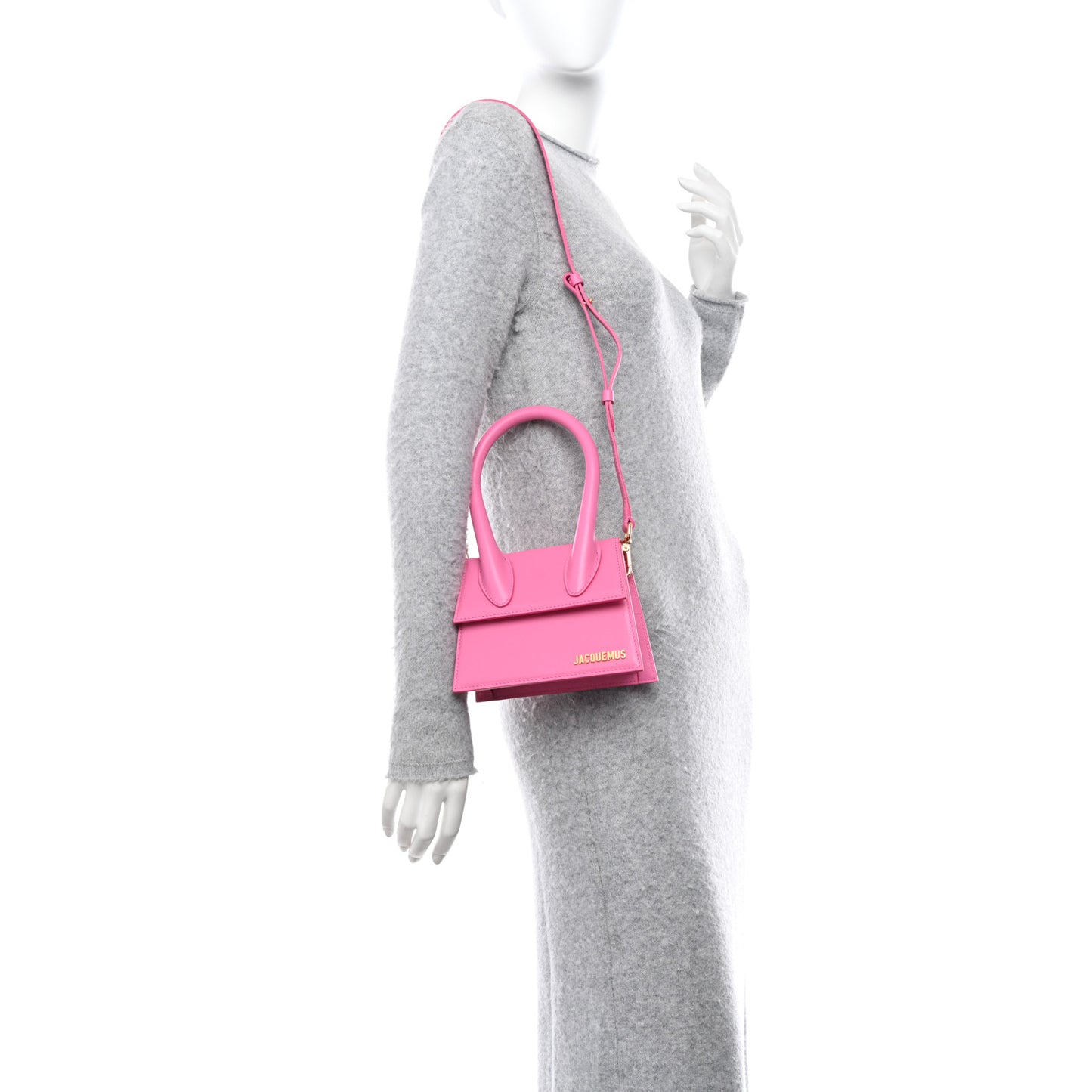Smooth Calfskin Le Chiquito Moyen Pink