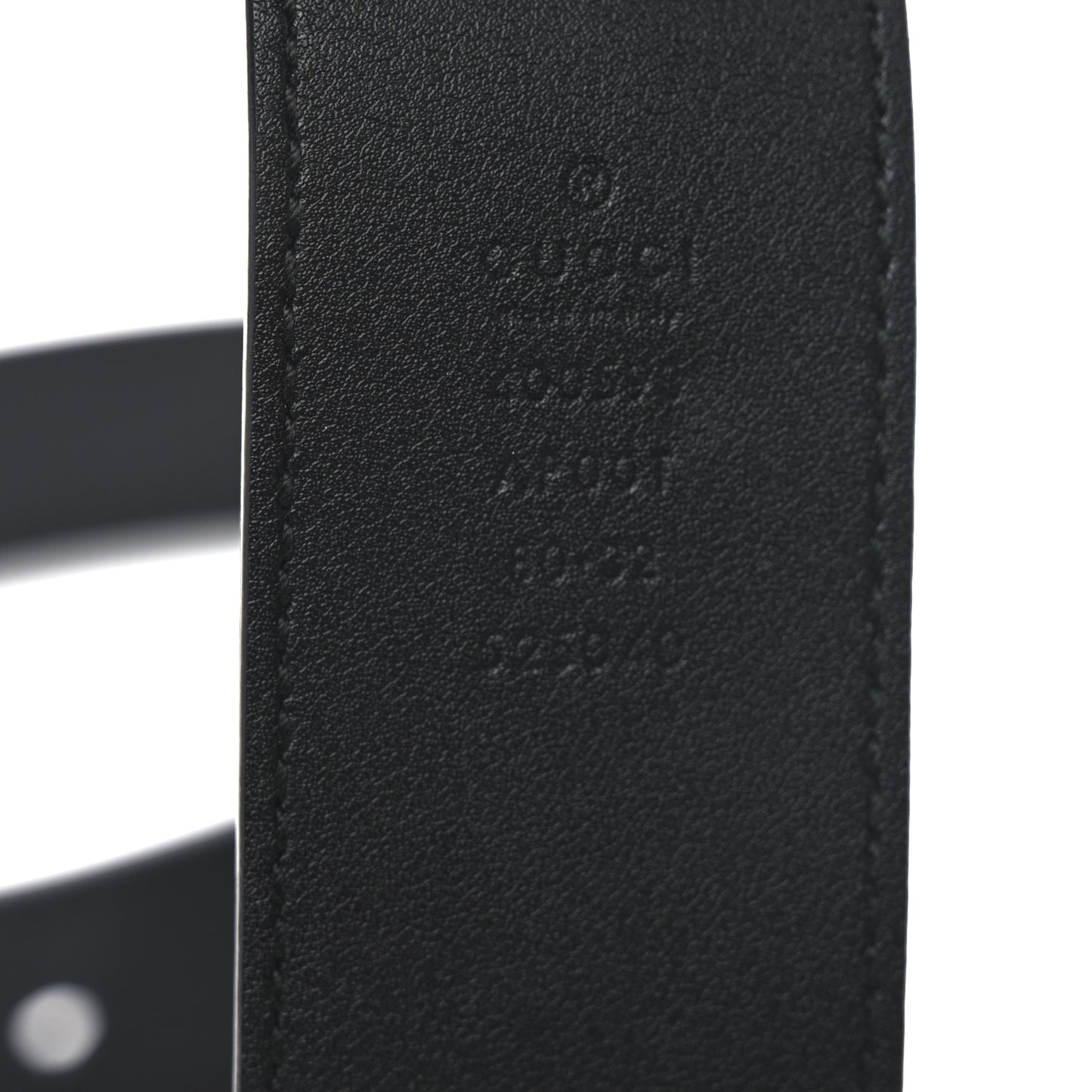 Calfskin Double G 40mm Belt 80 32 Black