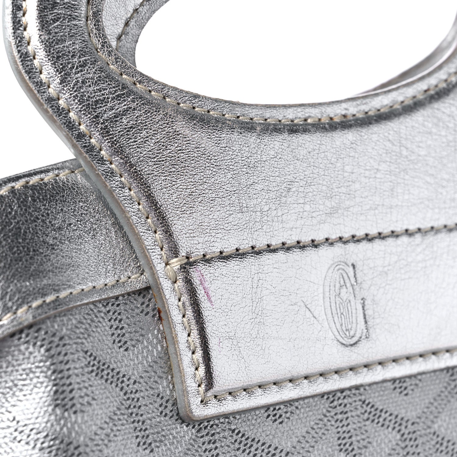 Goyard Goyardine Beluga MM Silver 11 of 14