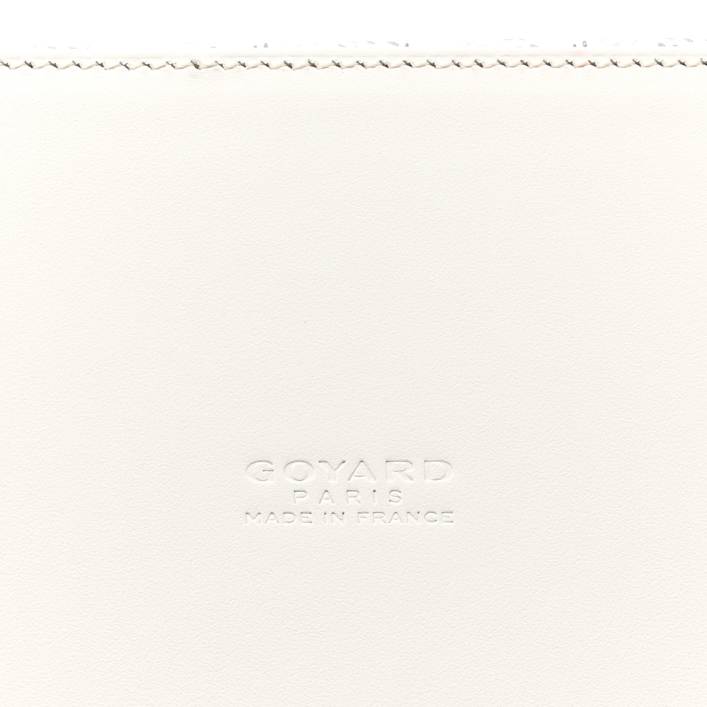 Goyardine Mini Vendome White