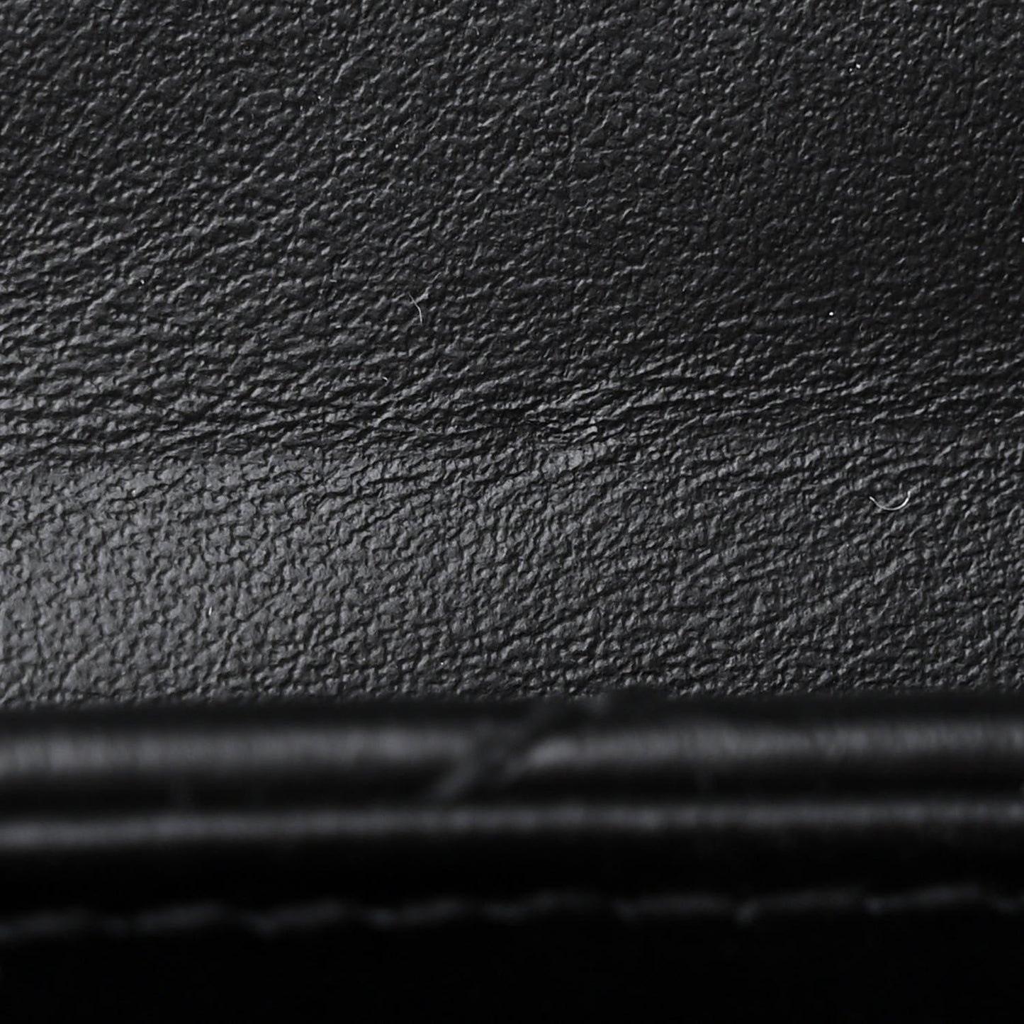 Calfskin Y Quilted Monogram Toy Loulou Crossbody Bag Black