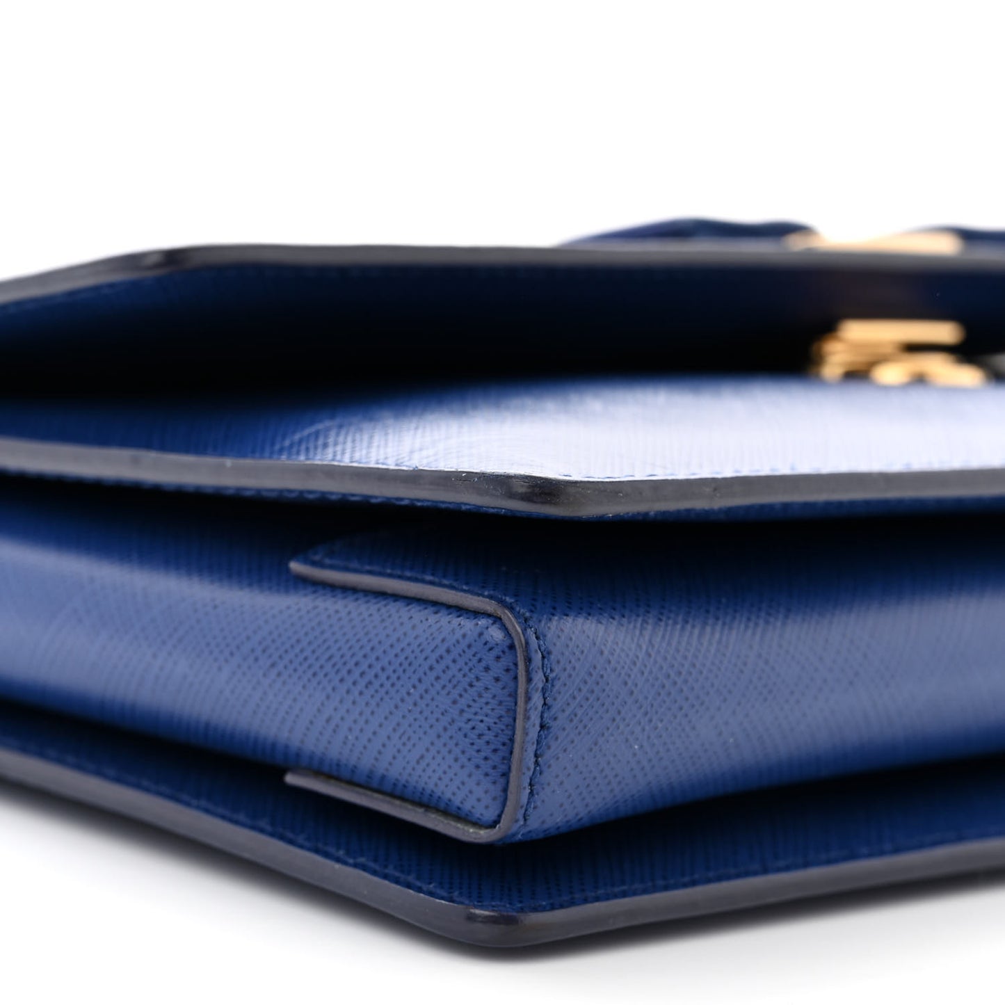 Printed Calfskin Ginny Shoulder Bag Ocean