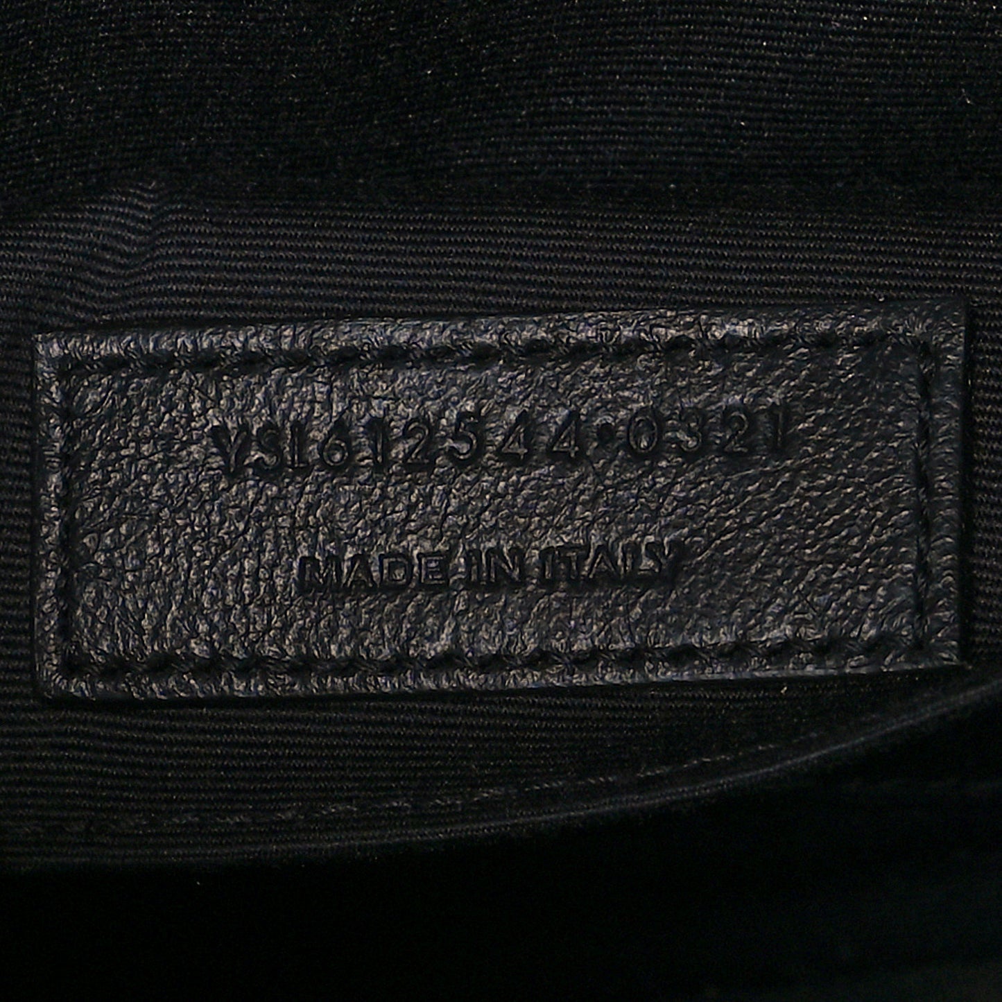 Calfskin Matelasse Monogram Lou Camera Bag Black