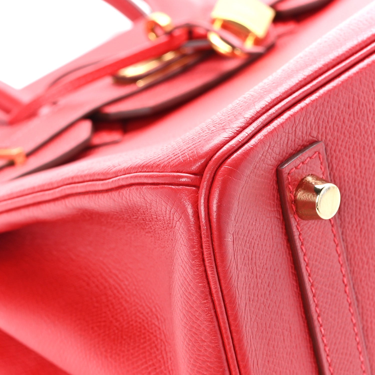 Hermes Epsom Birkin 30 Rouge Casaque 9 of 15