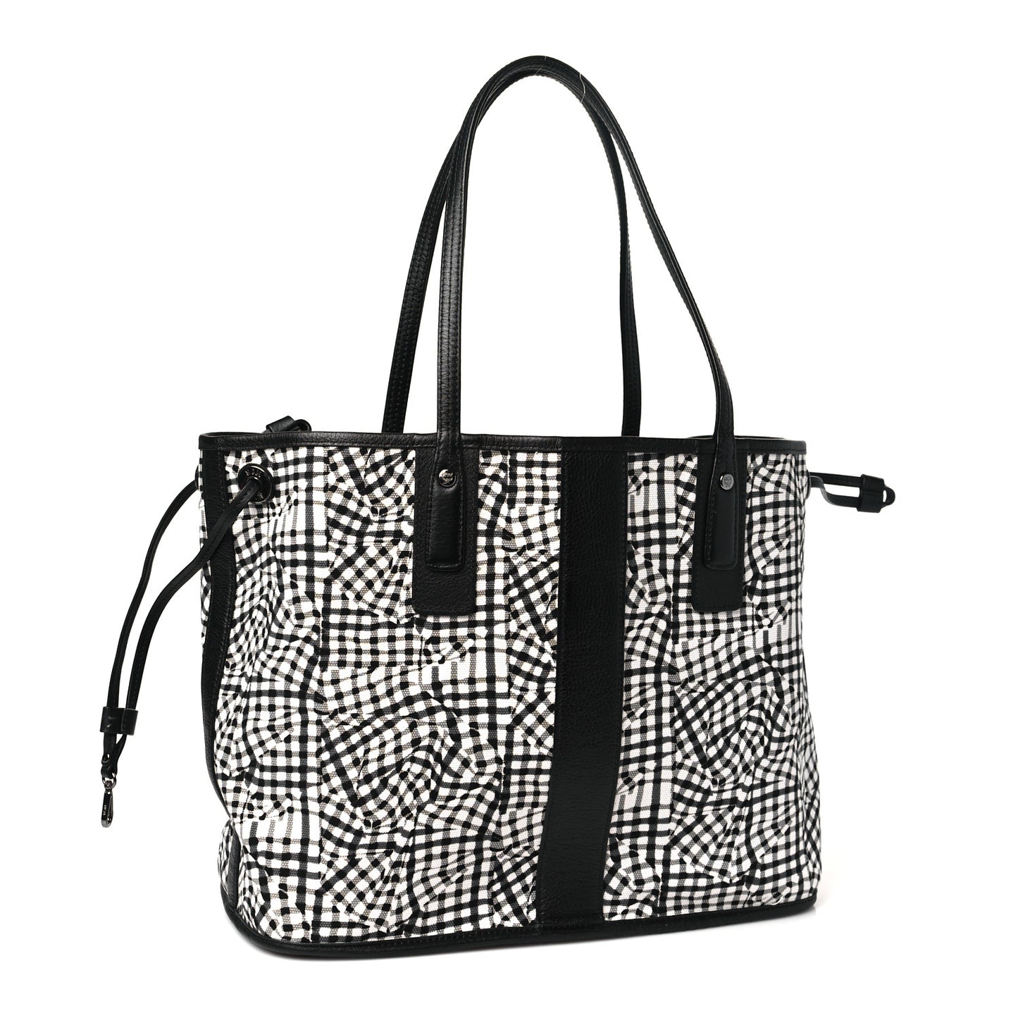 Visetos Medium Liz Reversible Shopper Tote Black